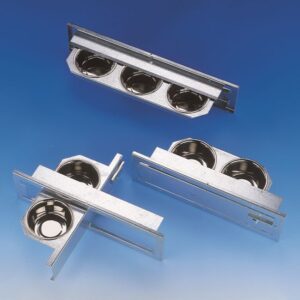 Fodervendeplade S m/2 skåle