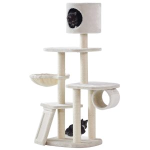 Kradsetræ Dilan, cream 50x40x137 cm