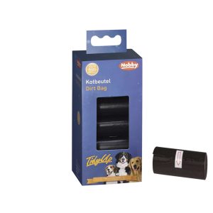 TidyUp, høm-høm poser sort 10 ruller 15 stk.