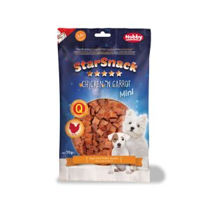 StarSnack Mini, soft chicken & carrot, 70 g
