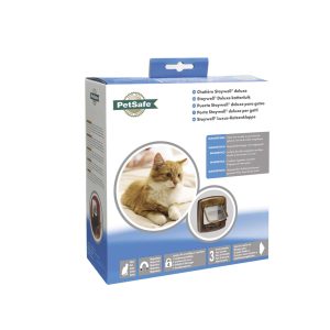 Petsafe deluxe magnetic kattelem træfarvet