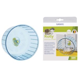 Hamsterhjul i plastik, rolly wheel 14cm