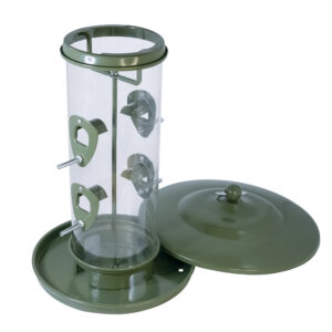 Foderautomat med tag