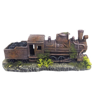 Akvariedekoration - Rosty Train