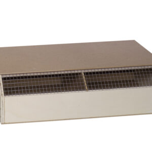 Transportkasse, fugl, 2 rum