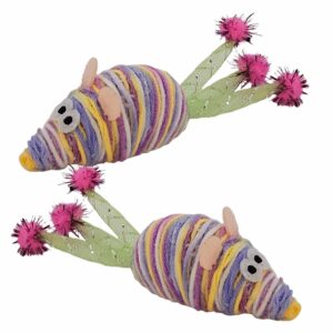 Display 20 stk., uldmus med Catnip