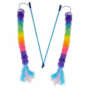 Display 20 stk., Stang med Plysorm med knitre