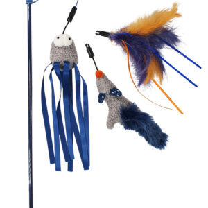 Drillepind med legetøj