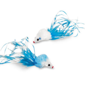 Plysmus med fjer og Catnip