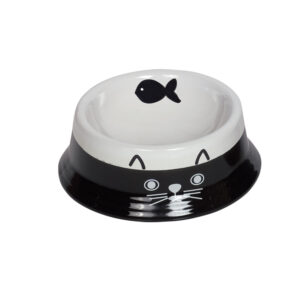 Katte Keramik skål FACE, 140 ml