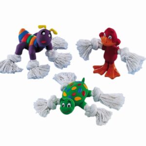 Latex legetøj med reb