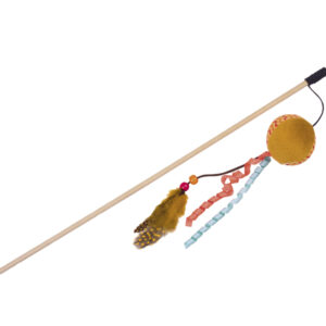 Drillepind med plysbold og Catnip