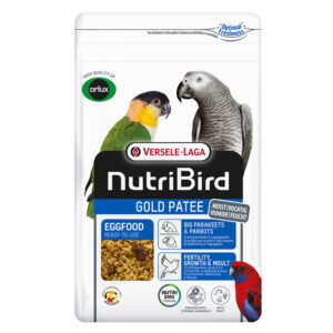 NutriBird Gold Patee til Store Undulater og Papegøjer 1 kg