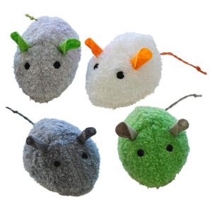 Display, Plysmus med catnip 24 stk