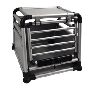 Aluminium hundebur "ROUND CORNER"