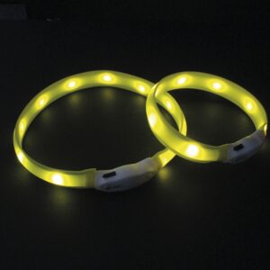 LED halsbånd bred VISIBLE