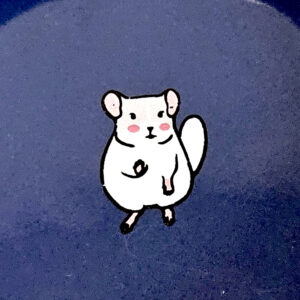 Gnaver keramikskål MOUSE med inder kant, 60ml