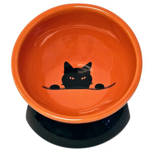 Keramikskål til Kat hævet WILSON, 250 ml