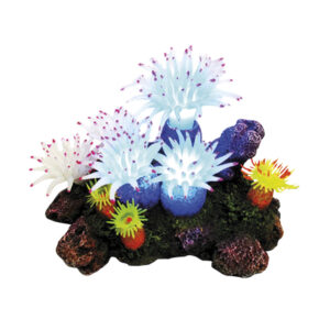 Akvariedekoration - Aplysina med plants and LED