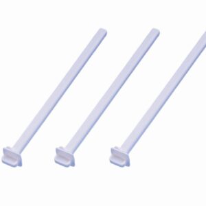 Siddestang til krydstråd, hvid 22cm