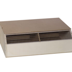 Transportkasse, fugl, 2 rum