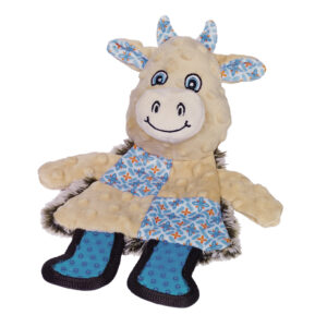 Plysdyr Ko flad, 30 cm