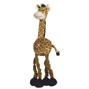 Plysgiraf, m. elastik og lyd - 72 cm