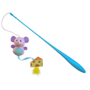 Display, Drillepind med mus og ost med catnip 48 stk