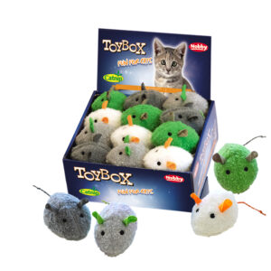 Display, Plysmus med catnip 24 stk