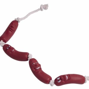 Vinyl legetøj,pølser 75 cm