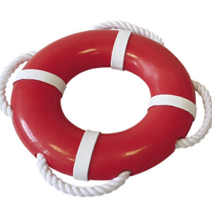 TPR Lifebuoy with rope, A 15 cm