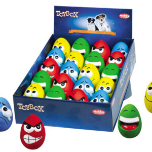 Display 20  stk., Latex Emotions Eggs