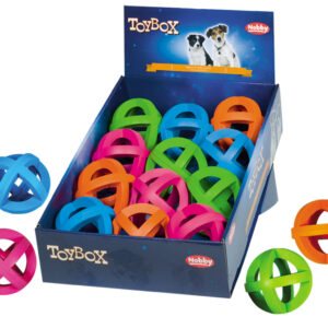 Display 12  stk., Gummi fence balls