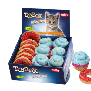 Display 12 stk. - Plys Dessert med Catnip