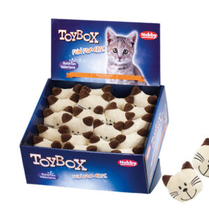 Valerian cushion "Cat" Display 20 stk. Ø 6 cm