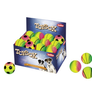 Display 24  stk. - Foam Gummi bolde RAINBOW