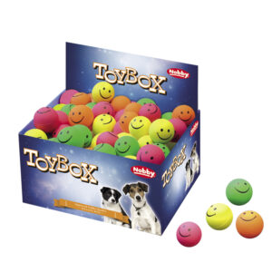 Display 72  stk. - Foam Gummi Smiley bolde