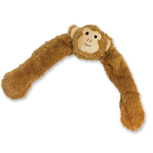 Plysabe med reb indeni 55 cm brun el. blå