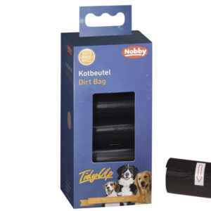 TidyUp, høm-høm poser sort 10 ruller 15 stk.