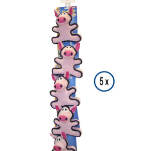 Strip 5  stk. - Plysgris, ekstra stærk