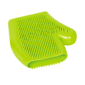 Massagehandske, grøn