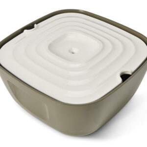 Drikke Fountaine Volcano, grå 25x25x11 cm