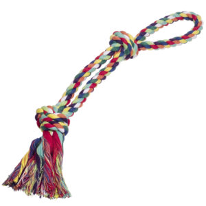 Rope Toy, rope double Sisal-Cotton-Mix