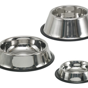 Skål rustfri spaniel skridfast 0,85 l / ø 24,5 cm