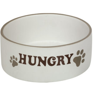 Keramikskål Hungry, creme 1,10 l / ø 18 x 7 cm