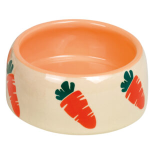 Keramikskål "Carrot", beige-orange