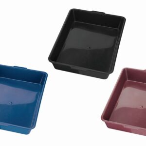 Kattebakke 44x31x8cm, rød