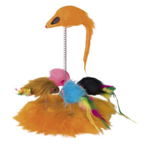 Kattelegetøj 15cm, orange