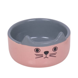 Keramikskål "Cat face"