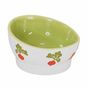 Keramisk gnaver feeding skål "Radish"